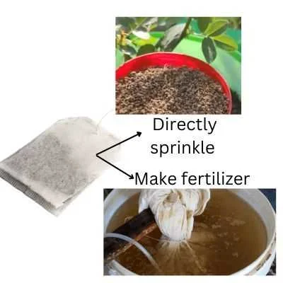 Used tea Fertilizer