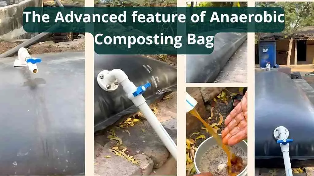 Features of composting bag for waste management